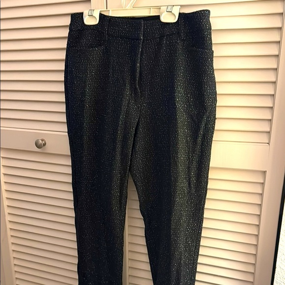 Express Straight Mid Rise 6S Dress Pants EUC Gold Specks - Picture 1 of 7